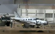 Passageira do voo, que não tinha habilitação para pilotar, pousou o King Air C-90 após o comandante da aeronave sofrer um ataque cardíaco em voo - Reprodução Redes Sociais