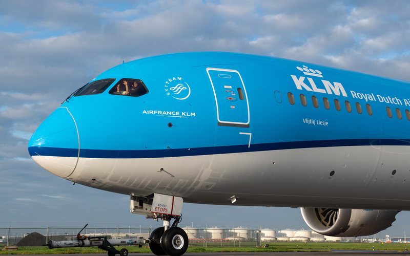 Na KLM, foi anunciado o nome do novo diretor de finanças (CFO) da companhia - Divulgação.