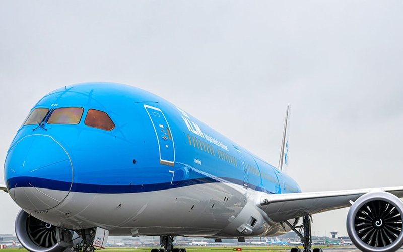 PH-BKM já em solo holandês - KLM/Jason Vermeulen