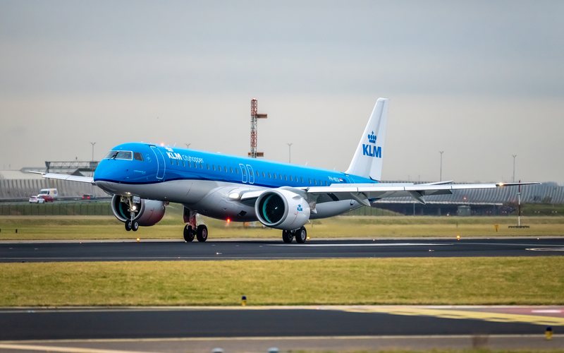 KLM Cityhopper opera com 14 aeronaves E195-E2 em sua frota - Divulgação