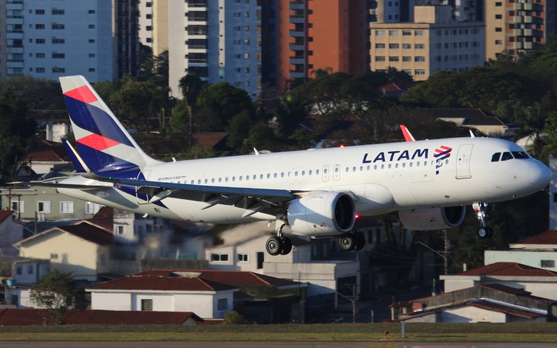 Latam Brasil possui 18 Airbus A320neo em sua frota - Guilherme Amancio