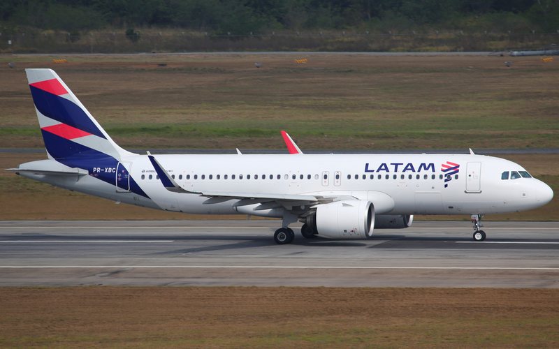 Voos para a capital do estado de Goiás são operados com aviões da família Airbus A320 - Guilherme Amancio