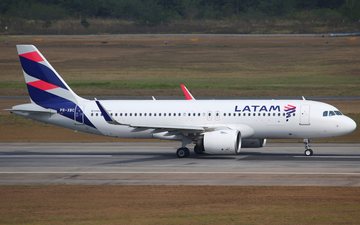 Voos para a capital do estado de Goiás são operados com aviões da família Airbus A320 - Guilherme Amancio
