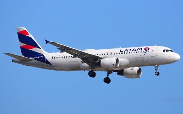 Ligação com a capital chilena é operada com o Airbus A320 - Guilherme Amancio