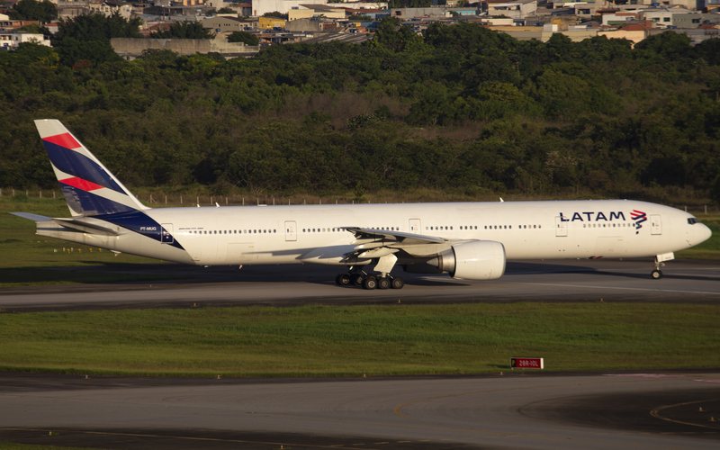 Boeing 777-300ER será alocado na nova rota - Guilherme Amancio