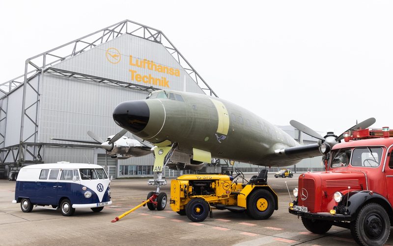 A aeronave será exposta em um centro de conferência da companhia aérea, em Frankfurt, no fim do ano - Lufthansa