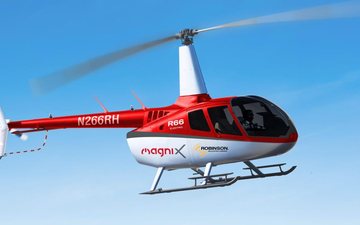 Acordo prevê helicóptero com motor elétrico HeliStorm e primeiro voo do demonstrador em 2026 - MagniX