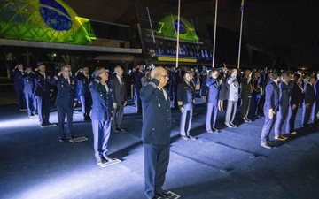 Evento marcou o 151° aniversário de Santos Dumont, considerado o Pai da Aviação e Patrono da Aeronáutica Brasileira - Divulgação