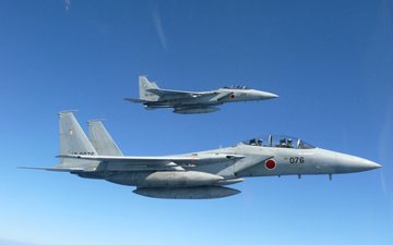 Treinamento ocorrerá em meio ao aumento das tensões entre Tóquio e Pequim - JASDF