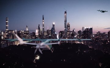 Os primeiros eVTOLs fabricados pela Eve voarão a partir de 2026 - Eve/Divulgação
