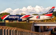 Conheça o avião do New England Patriots que levou o time do Botafogo até o Qatar