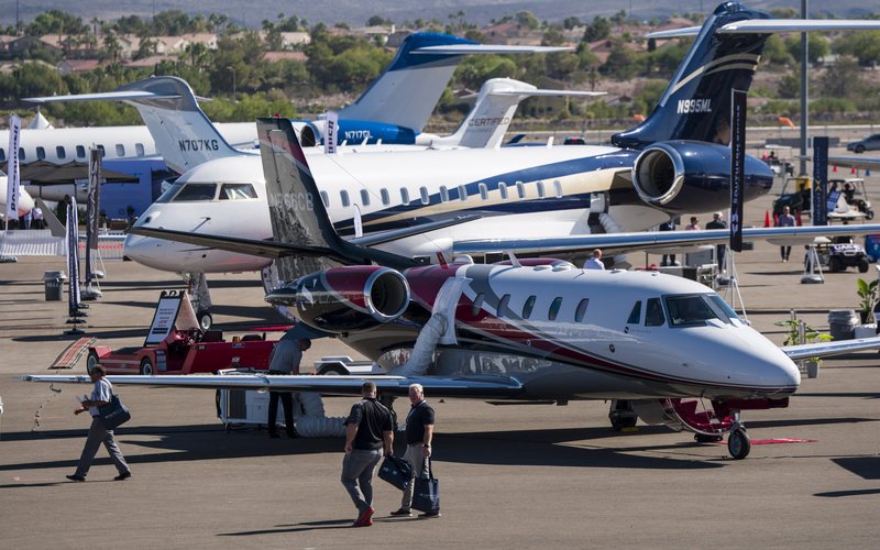 Os três aeroportos de Las Vegas terão fornecimento de SAF para aviação de negócios durante a NBAA-BACE 2024 - NBAA