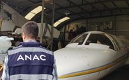 Hangares e contêineres com aeronaves e peças foram lacrados no aeroporto 14 Bis - Anac/Divulgação