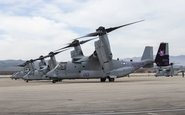 Aeronaves Osprey desempenham um importante papel de transporte logístico - USCM