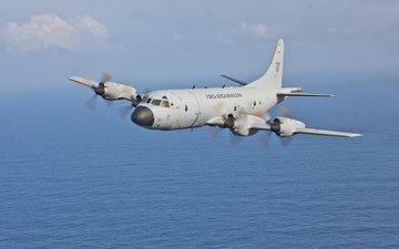 Imagem P-3AM da FAB chega ao Chile para auxiliar nas buscas ao C-130 desaparecido