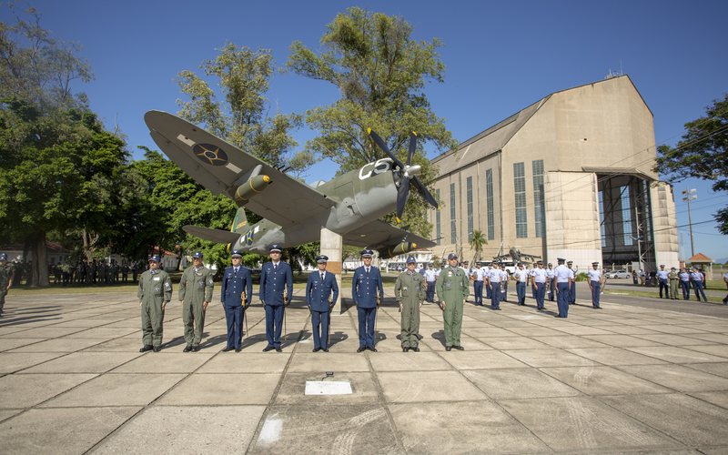 Cerimônia ocorre tradicionalmente na histórica base aérea de Santa Cruz, no Rio de Janeiro - FAB