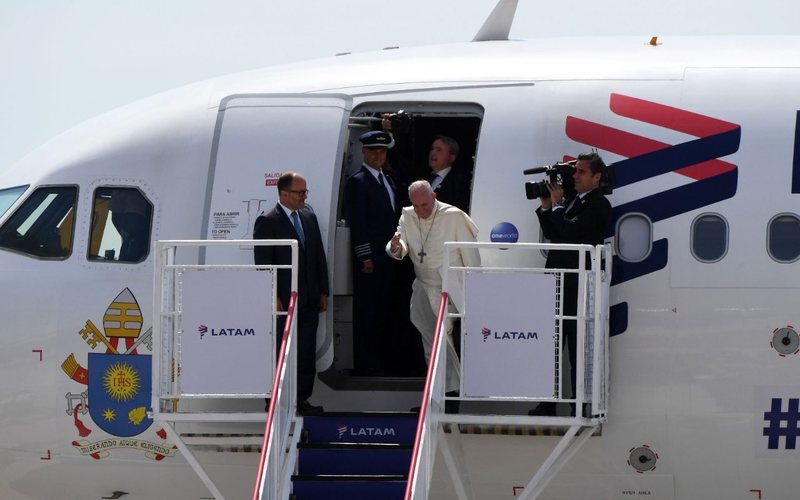 O Papa geralmente utiliza a companhia aérea do país visitado para os deslocamentos internos e para o retorno a Roma - Vatican News