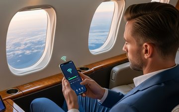 Líder Aviação traz ao país o Gogo Galileo, sistema de internet via satélite com alta velocidade e cobertura global para jatos executivos - AI