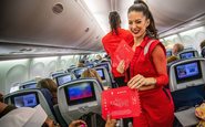 Mais de 190 passageiros foram premiados a bordo - Delta Air Lines/Divulgação