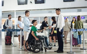 Solução amplia autonomia de passageiros com deficiência e pode ser adotada em outros espaços públicos - Abear