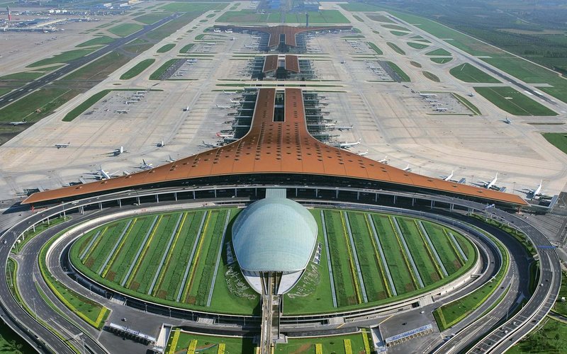 Aeroporto de Pequim, abertura do mercado chinês pode aumentar procura por voos - Fosters+Partners