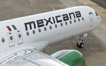 Aeronave é a primeira de 20 unidades encomendadas e marca o início da estratégia de modernização e eficiência da companhia estatal mexicana - Embraer