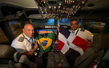 Douglas Kafuri chefiou a tripulação do voo DM270 - Luís Neves
