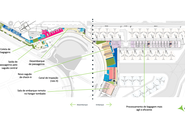 Projeto prevê a construção de um novo terminal de passageiros e readequação de toda a área operacional - Aena