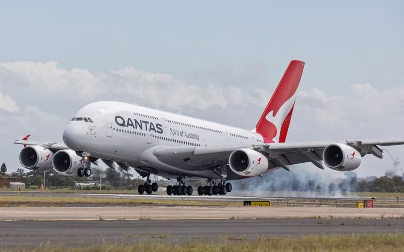Qantas possui oito A380 ativos - Divulgação