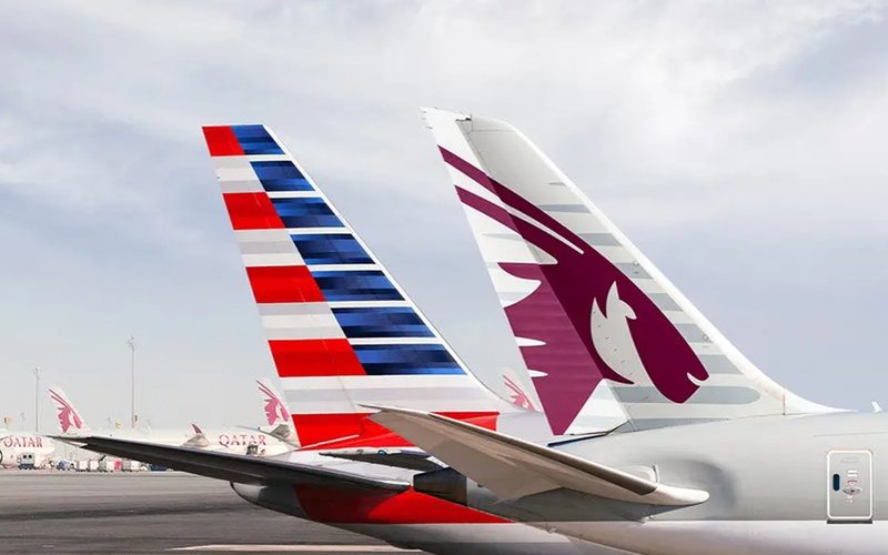 American Airlines também fará voos para Doha, principal base da Qatar Airways - Divulgação