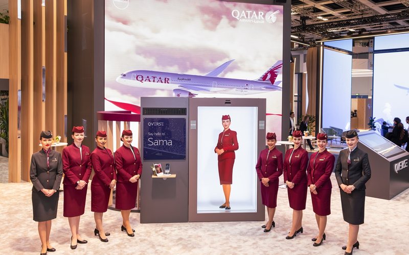 Ferramenta ganhou inteligência artificial para conversação - Qatar Airways/Divulgação