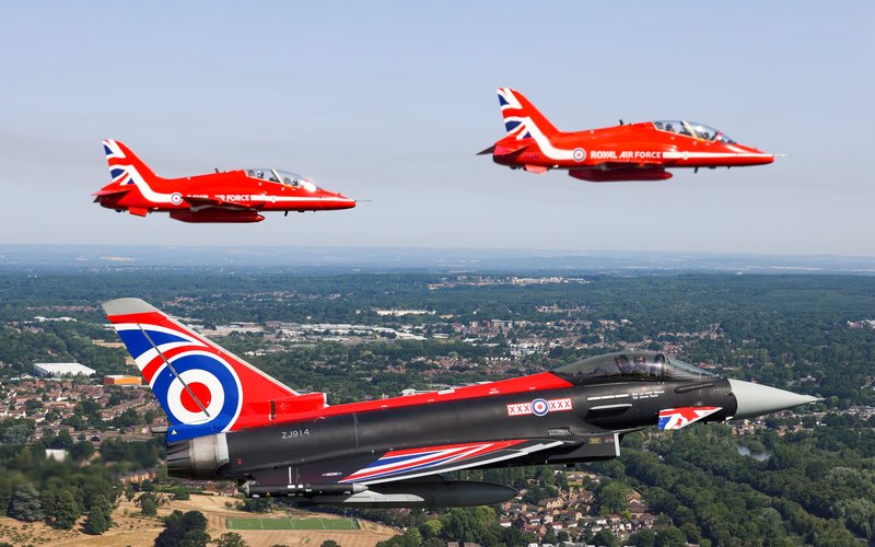 A RAF é a força aérea mais famosa e está agora sob comando do Rei Charles III - RAF