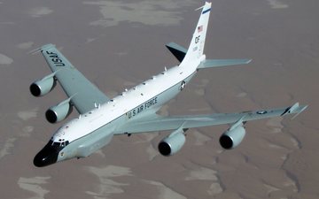 Aeronave dispõe de diversos sensores que possibilitam missões de inteligência e reconhecimento para coleta de dados - USAF