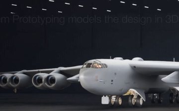 Após atualização, o B-52 terá uma maior vida operacional - Boeing via Air and Space Forces