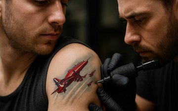 O motivo por trás do nome “Tattoo” no maior show aéreo da Inglaterra está nas cervejas e não nas tatuagens - AI