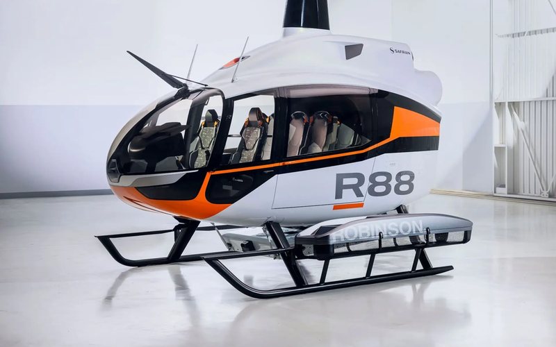 O fabricante escolheu o motor Safran Arriel 2W para equipar a aeronave - Robinson Helicopter Company