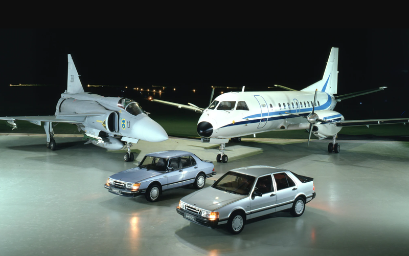 A Saab Automobile fez parte do grupo Saab até o ano 2000 - Saab
