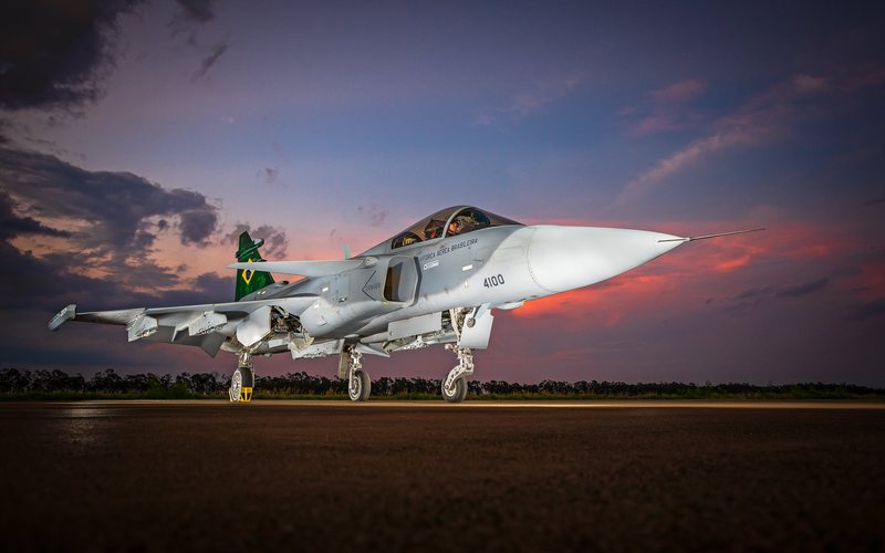Novos vetores de caças irão operar em uma outra base aérea além da de Anápolis (GO) - Saab