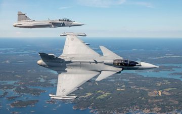 Imagem Saab irá fornecer nova atualização para os Gripen da Hungria