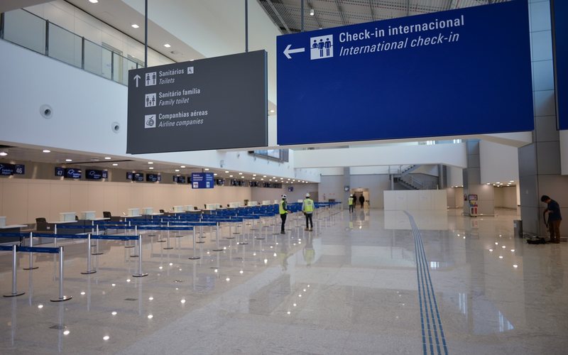 A Fraport Brasil, que administra os aeroportos de Fortaleza (foto) e Porto Alegre, será compensada em mais de R$ 140 milhões - Governo do Ceará/Thiara Montefusco