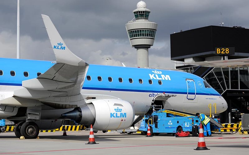 Schiphol é hub da KLM, aeroporto recebe voos de mais de 75 companhias - Divulgação