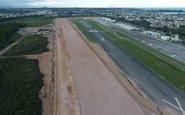 A nova pista terá 1.410 metros e será entregue em 2025 - Zurich Airport/Divulgação