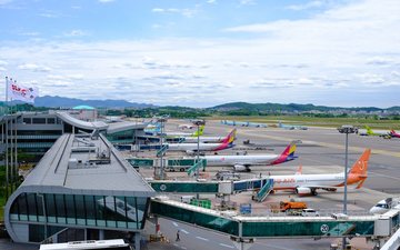Aeroporto de Gimpo, em Seul, possui a rota mais movimentada do mundo - Korea Airports Corporation