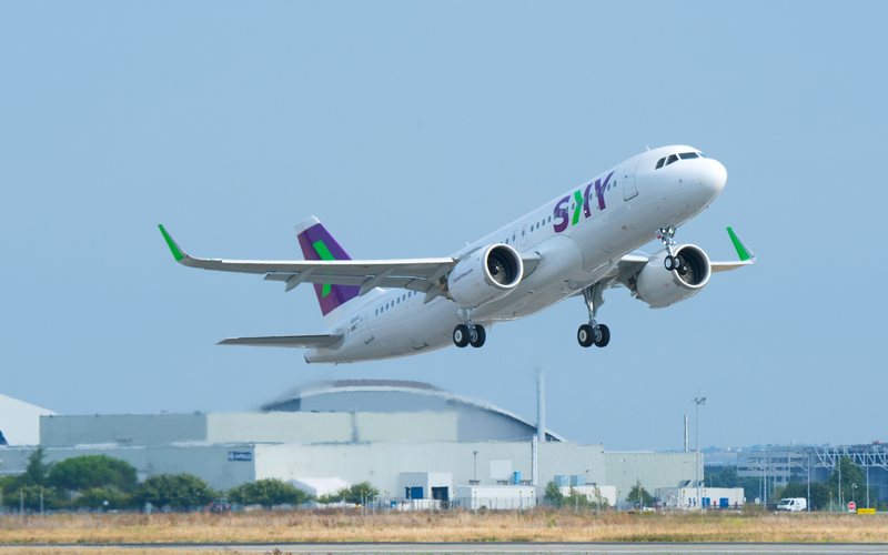 Frota da SKY Airline é composta por aviões da família Airbus A320neo - Airbus
