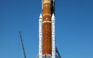 Foguete SLS é o primeiro construído pela NASA após a aposentadoria dos Space Shuttle, em 2011 - NASA