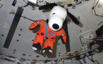 Snoopy já participou de duas missões lunares históricas