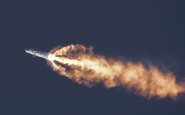 Lançamento do Super Heavy com a nave Starship foi bem-sucedido, mas falha em voo impediu a continuidade da missão - SpaceX