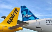 A JetBlue vai pagar o equivalente a R$ 340 milhões à Spirit pela rescisão - Divulgação.