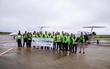 Evento organizado pela Aena Brasil reuniu cerca de 20 participantes para visitas técnicas e registros fotográficos em áreas operacionais do terminal - Thomas Richard