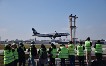 Os fotógrafos tiveram acesso a áreas exclusivas e registraram mais de 200 movimentações - Aena Brasil